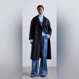 Winter wardrobe NWT Baum und pferdgarten Danica coat wool blend oversized cut